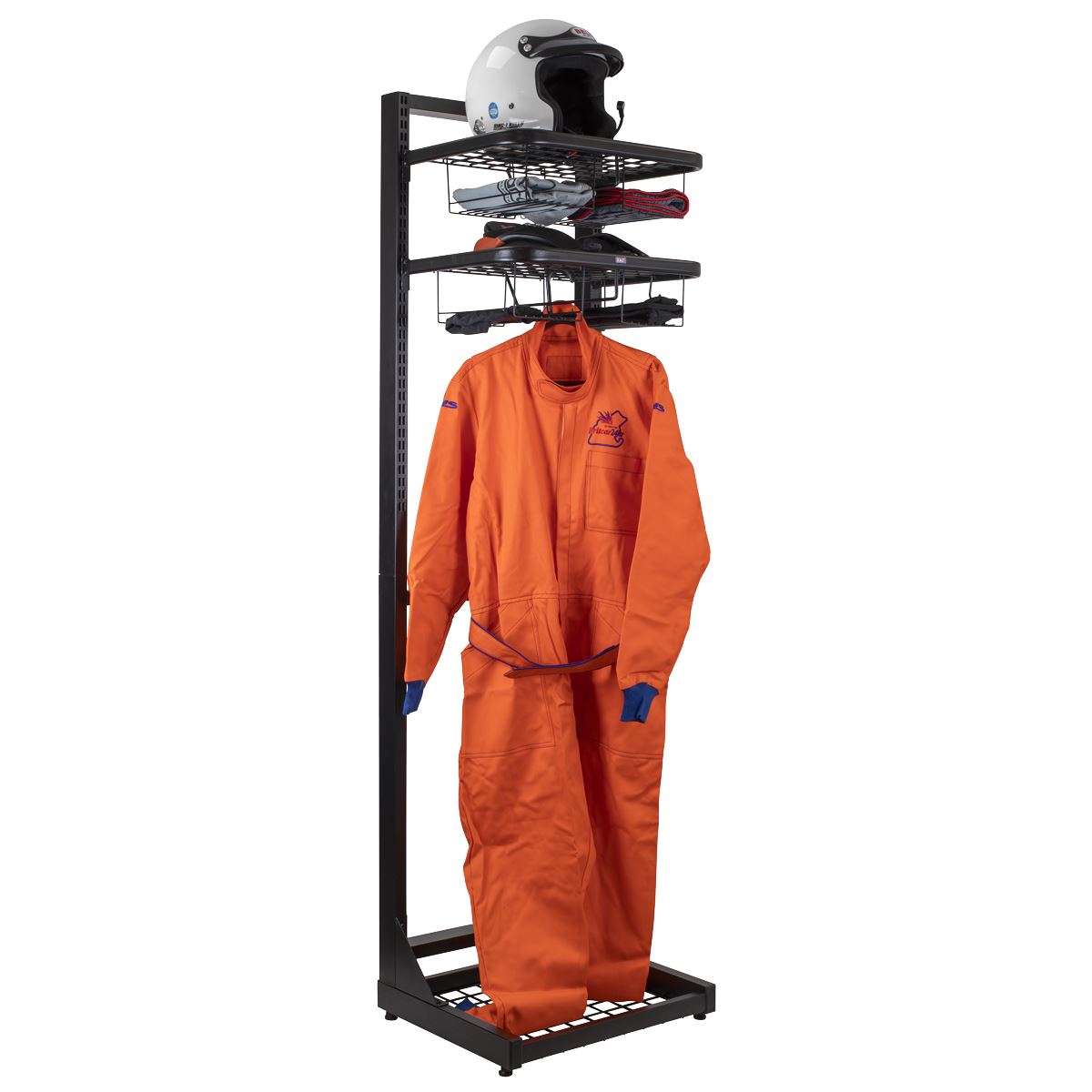 Sealey Motorcycle Helmet & Gear Tidy Freestanding MS081FS