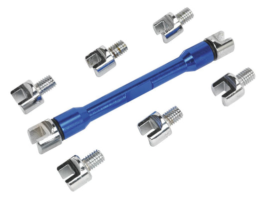 Sealey Spoke Wrench Set 9pc MS086