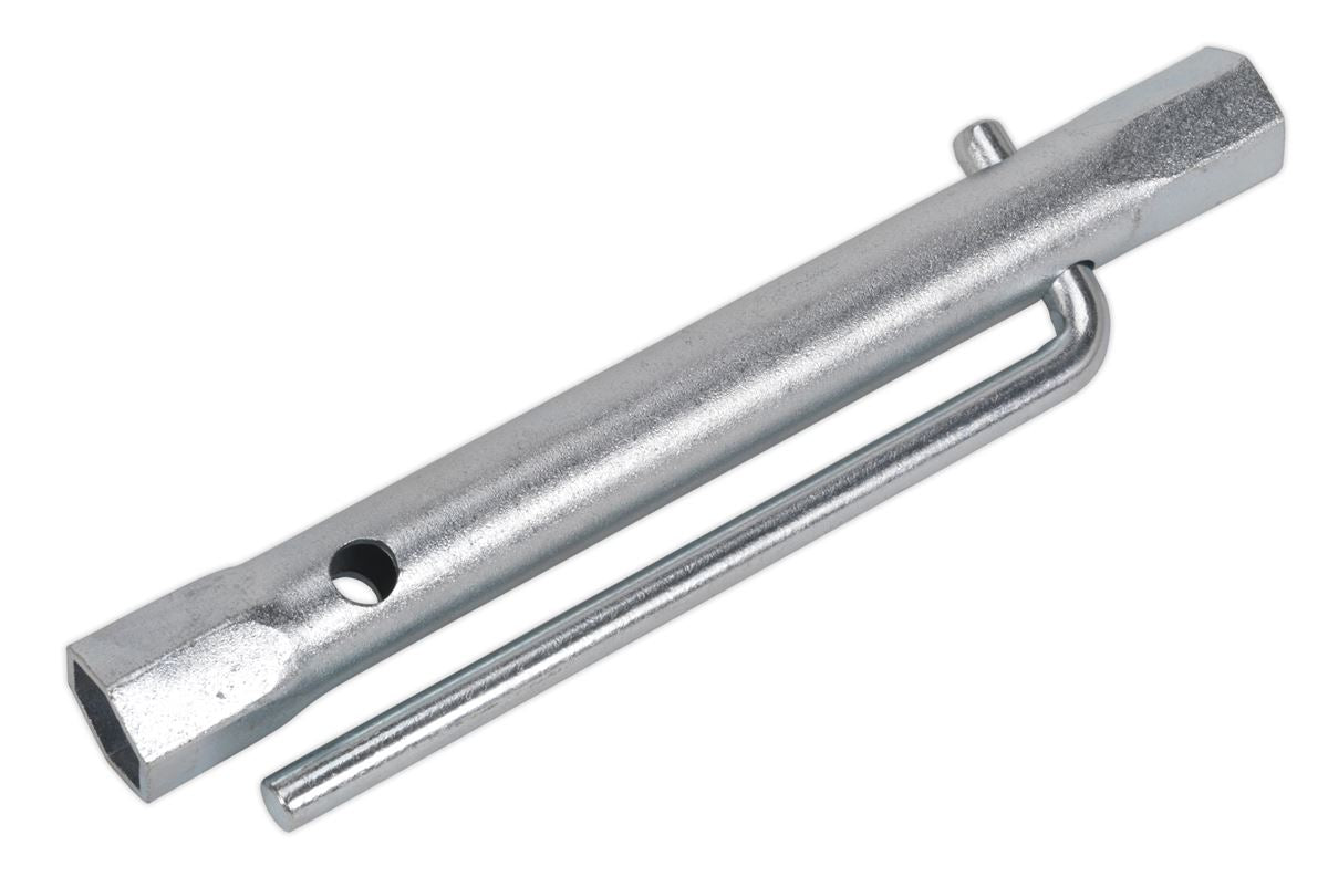 Sealey Double End Long Reach Spark Plug Box Spanner 14/16mm with L-Bar MS160