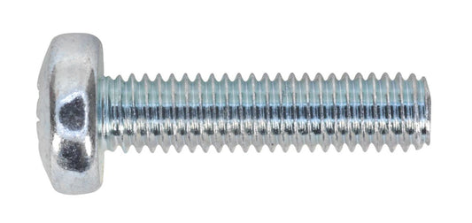 Sealey Machine Screw M5 x 20mm Pan Head Pozi Zinc Pack of 100 MSP520