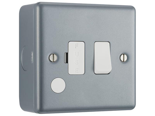 Masterplug Metal Clad Switched Fused Connection Unit 13A MSTMC550F