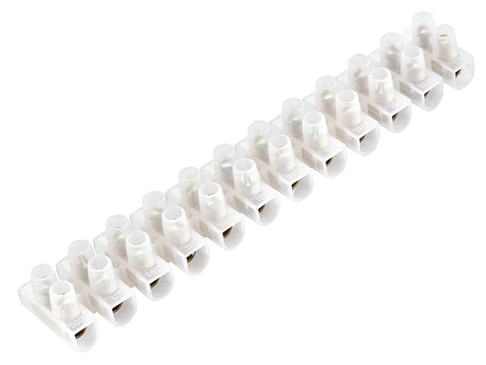 Masterplug Connector Strips 15A 12W (Pack 10) MSTTS1512