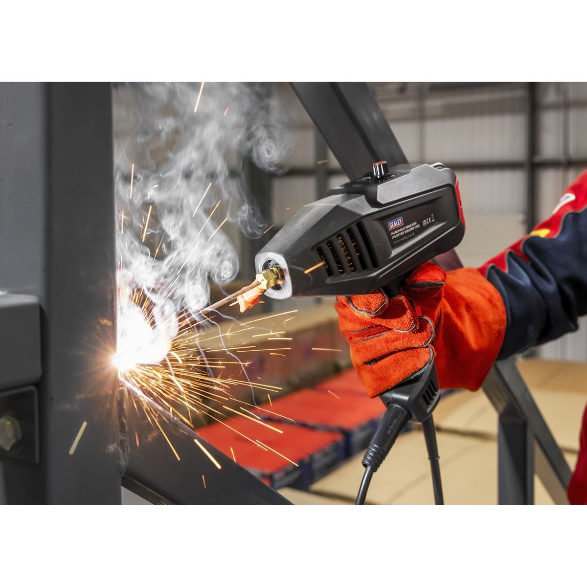 Sealey Handheld MMA/ARC Inverter Welder 120A 230V Electrode 1.6 - 3.2mm MWH120I
