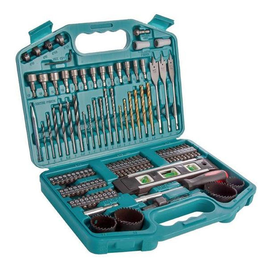 Makita 101 Piece Drill Bit Set With Screwdriving Bits and Accessories P-67832