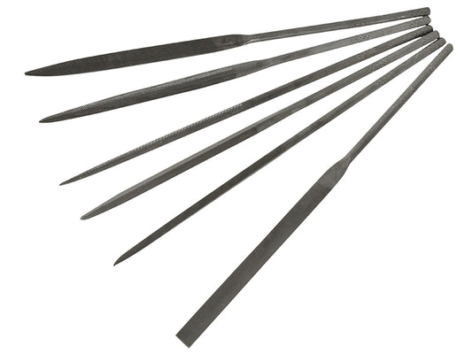 Crescent Nicholson® Red Wallet Needle Mini File Set 6 Piece 42030 NICMFSET