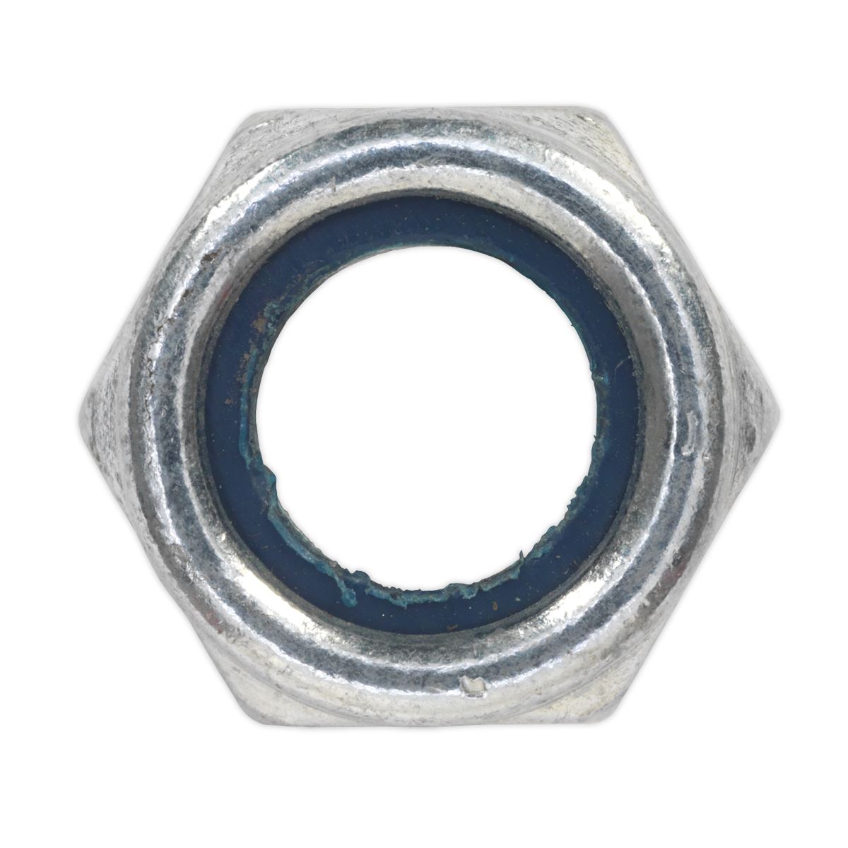 Sealey Nylon Locknut M14 Zinc Pack of 25 NLN14