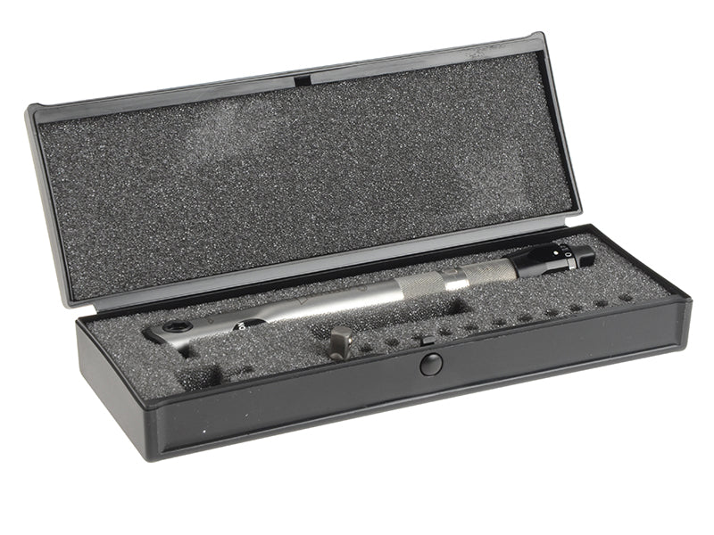 Norbar Torque Wrench 1/4in 1-5Nm Length 170mm Torque Radius 101.6mm NOR13001
