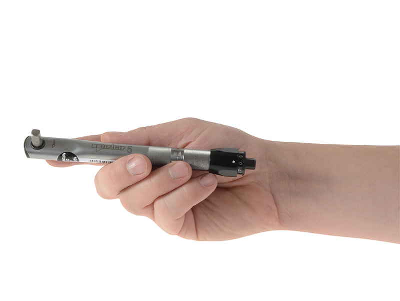 Norbar Torque Wrench 1/4in 1-5Nm Length 170mm Torque Radius 101.6mm NOR13001