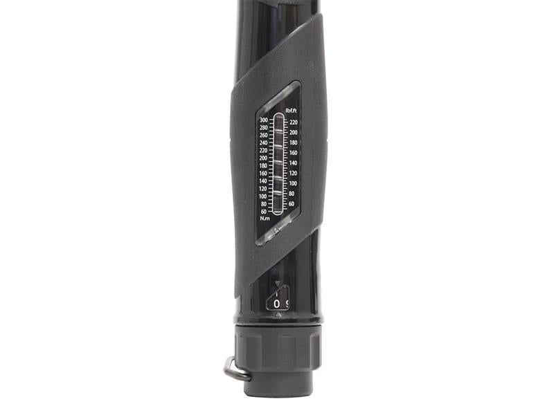 Norbar Adjustable Dual Scale Rat Torque Wrench 16mm Spigot 40-200Nm NOR130143