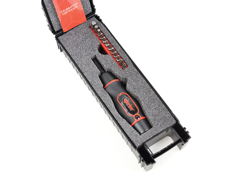 Norbar Torque Screwdriver Kit 0.6-3.0Nm 1/4in Hex Boxed With Bits NOR13701