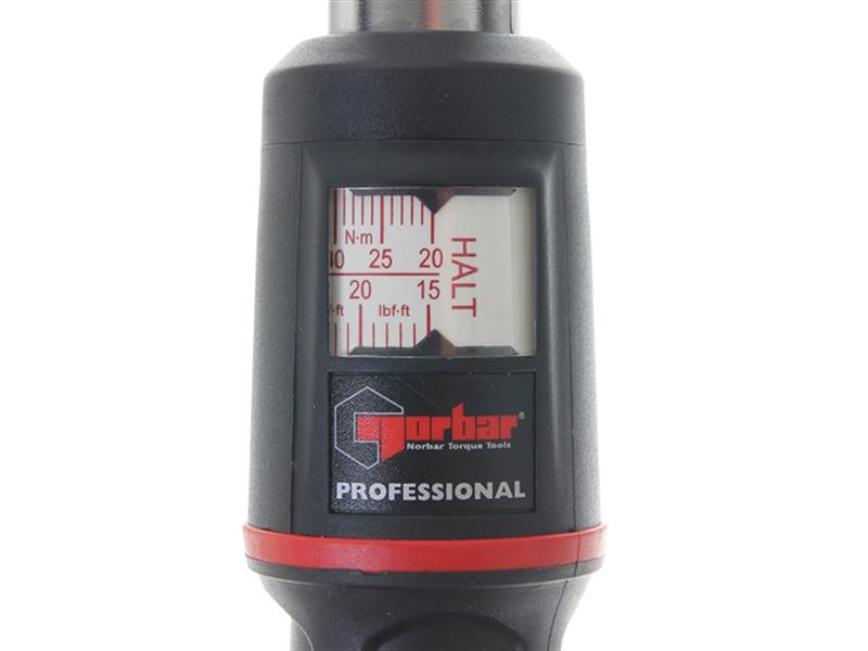 Norbar Pro Adjustable Dual Scale Torque Handle 16mm Spigot 20-100Nm NOR15063