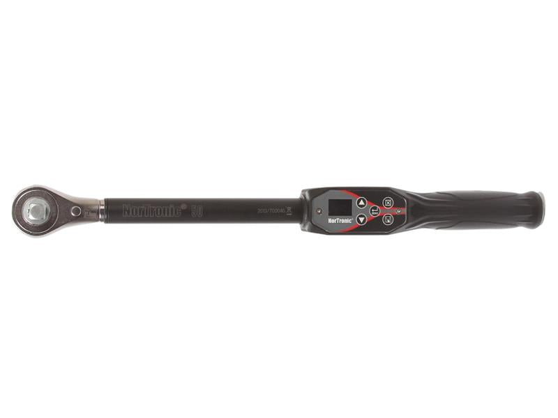 Norbar Electronic Torque Wrench 1/2in Drive 5-50Nm Visual And Audible NOR43501