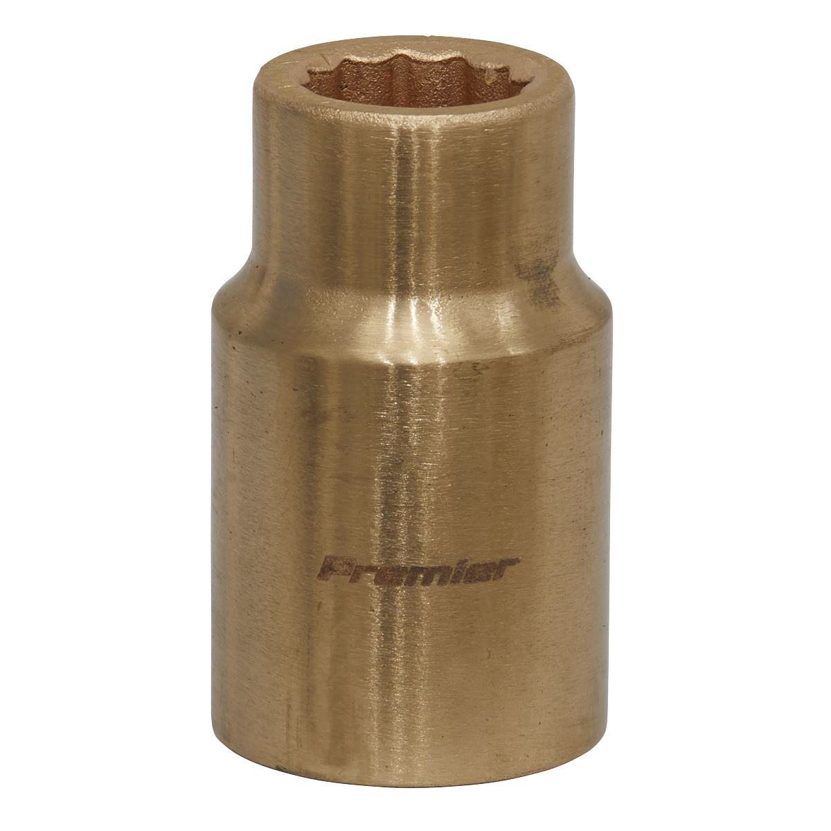 Sealey Non Sparking Socket 12mm 1/2"D WallDrive 12 point Beryllium Copper NS045