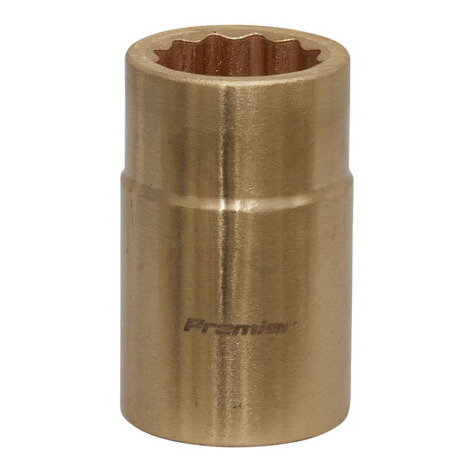 Sealey Non Sparking Socket 16mm 1/2"D WallDrive 12 point Beryllium Copper NS049