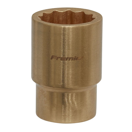 Sealey Non Sparking Socket 21mm 1/2"D WallDrive 12 point Beryllium Copper NS054