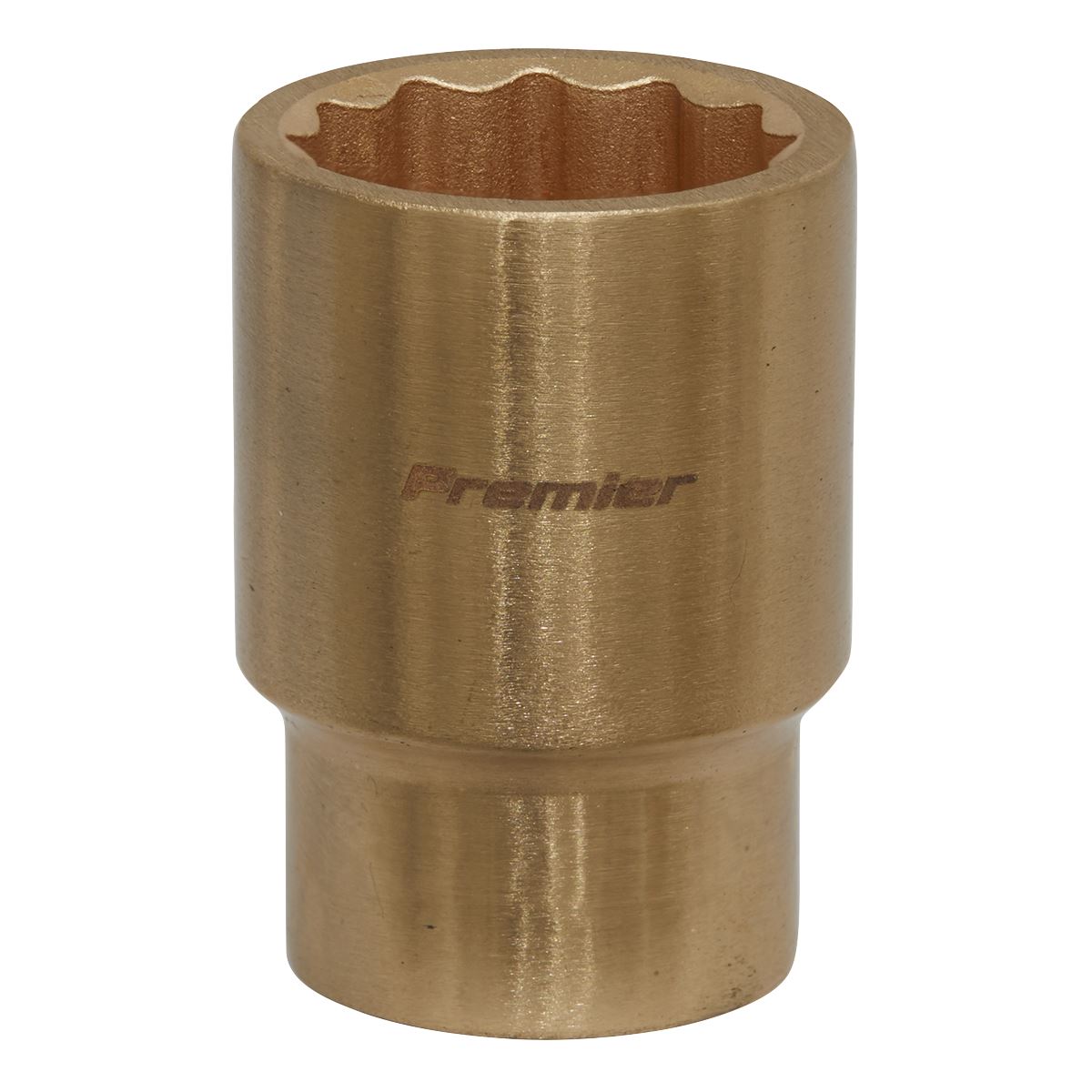 Sealey Non Sparking Socket 22mm 1/2"D WallDrive 12 point Beryllium Copper NS055