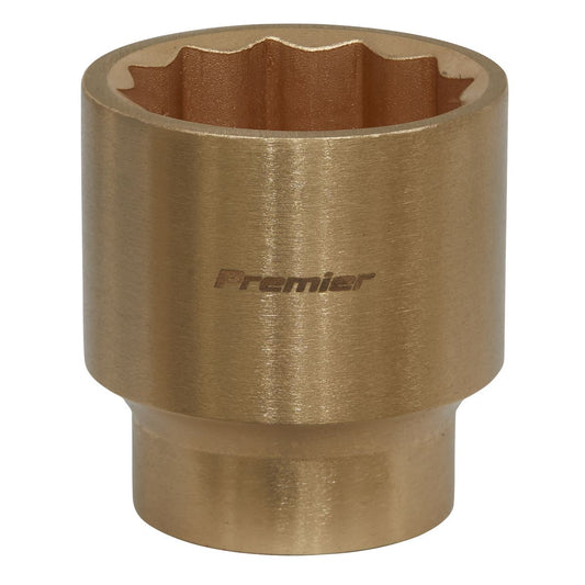 Sealey Non Sparking Socket 32mm 1/2"D WallDrive 12 point Beryllium Copper NS062