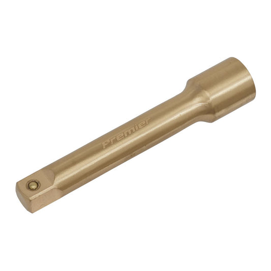 Sealey Non Sparking Extension Bar 1/2"Sq Drive 125mm Beryllium Copper NS063
