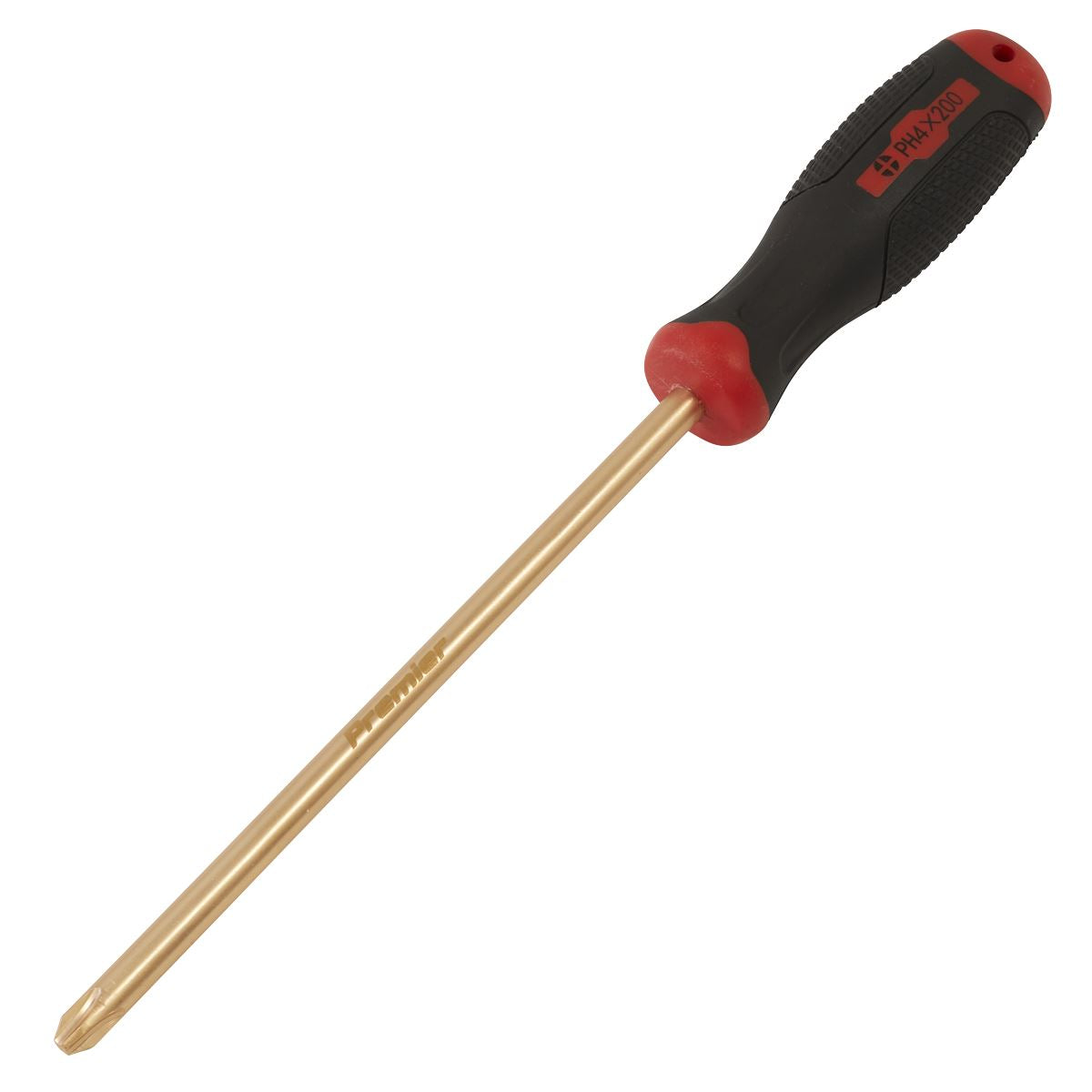 Sealey Screwdriver Phillips #4 x 200mm - Non-Sparking NS099
