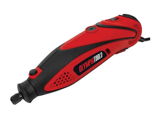 Olympia Power Tools Mini Rotary Multi-Tool with 40 Piece Accessory Set 135W 240V OLPRM135