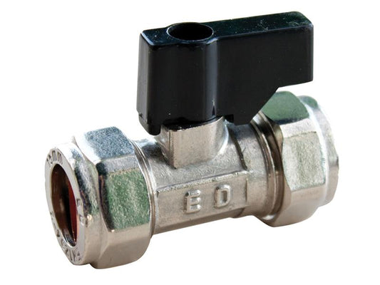 Oracstar Isolating Valve with Handle 15mm Chrome ORAPF26