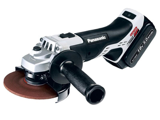 Panasonic Angle Grinder 18V 2 x 5.0Ah Li-Ion 125mm EY46A2LJ2G