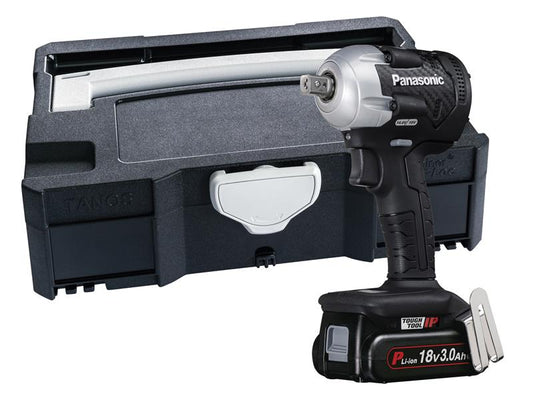 Panasonic EY75A8PN2G 1/2in Impact Wrench & Systainer Case 18V 2 x 3.0Ah Li-ion PAN75A8PN
