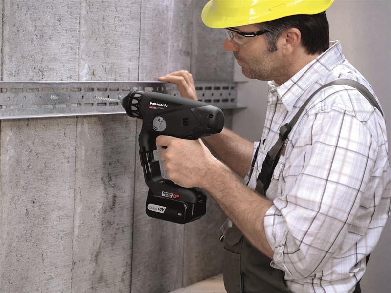 Panasonic SDS Plus Rotary Hammer Drill & Driver 18V 2 x 5.0Ah Li-Ion EY78A1LJ2G
