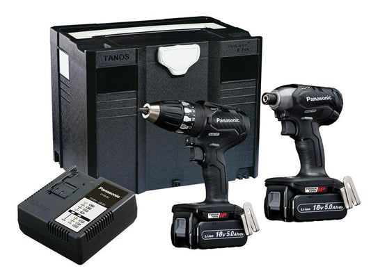 Panasonic EYC231LJ Twin Pack 18V 2 x 5.0Ah Li-ion PANC231LJ