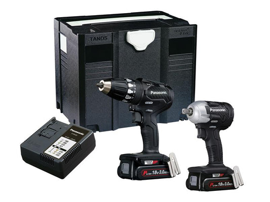 Panasonic EYC232PN Twin Pack 18V 2 x 3.0Ah Li-ion PANC232PN