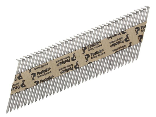 Paslode 2.8 x 63mm IM360 Ring Nails A2 Stainless Steel Finish Box of 1100 + 1 Fuel Cell PAS140626