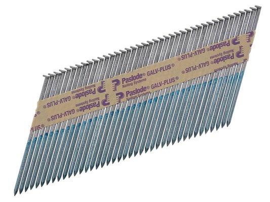 Paslode 3.1 x 90mm IM360 Smooth Nails Galv-Plus® Finish Box of 2200 + 2 Fuel Cells PAS141070