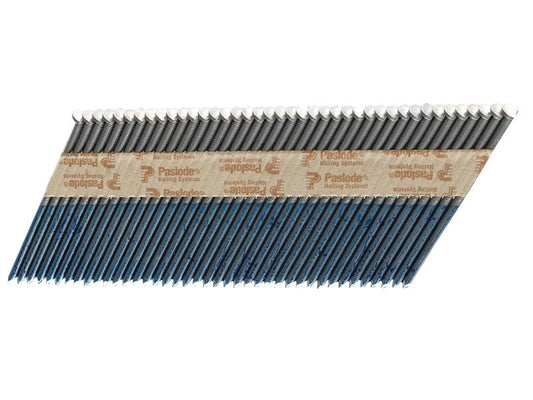 Paslode 2.8 x 51mm 350 Ring Nails Bright Finish Box of 3300 + 3 Fuel Cells PAS141202