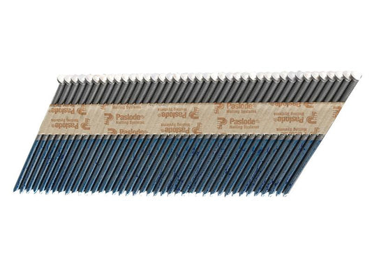 Paslode 2.8 x 63mm 350+ Ring Nails HD Galvanised Finish Box of 3300 + 3 Fuel Cells PAS141211