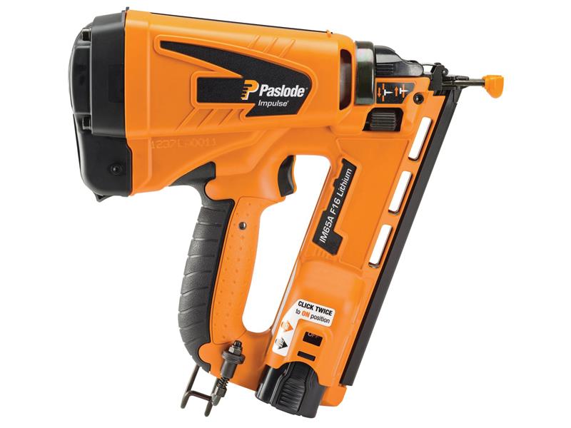 Paslode IM65 F16 Lithium 16 Gauge Angled Brad Nailer 1 x 2.1Ah Li-ion PASIM65ALI