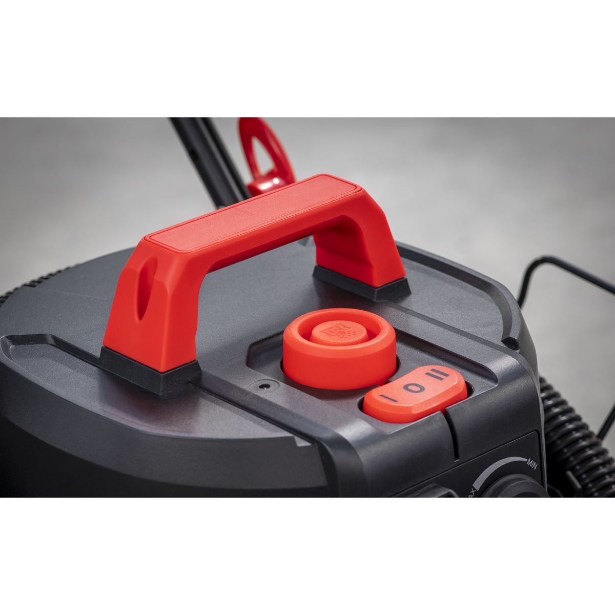 Sealey Vacuum Cleaner Industrial Dust-Free Wet/Dry 38L 1500W/230V Stainless Steel Drum M Class Filtration PC380M