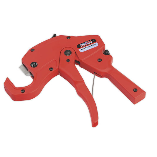 Sealey Plastic Pipe Cutter �6-42mm Capacity OD PC40