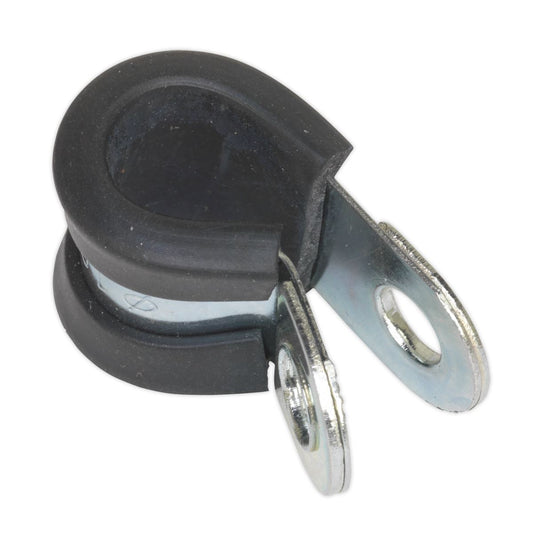Sealey P-Clip Rubber Lined �10mm Pack of 25 PCJ10