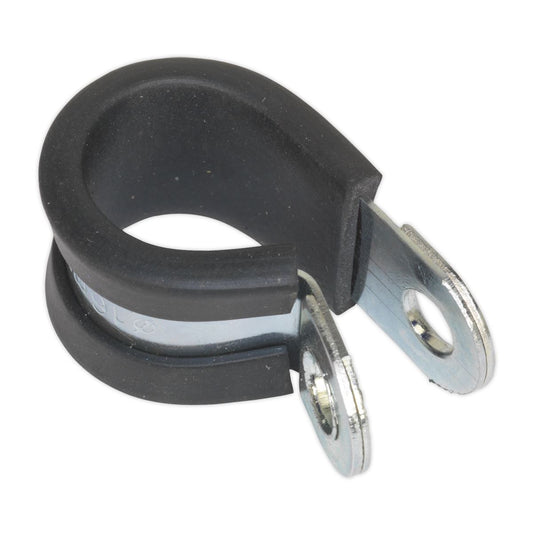 Sealey P-Clip Rubber Lined �16mm Pack of 25 PCJ16