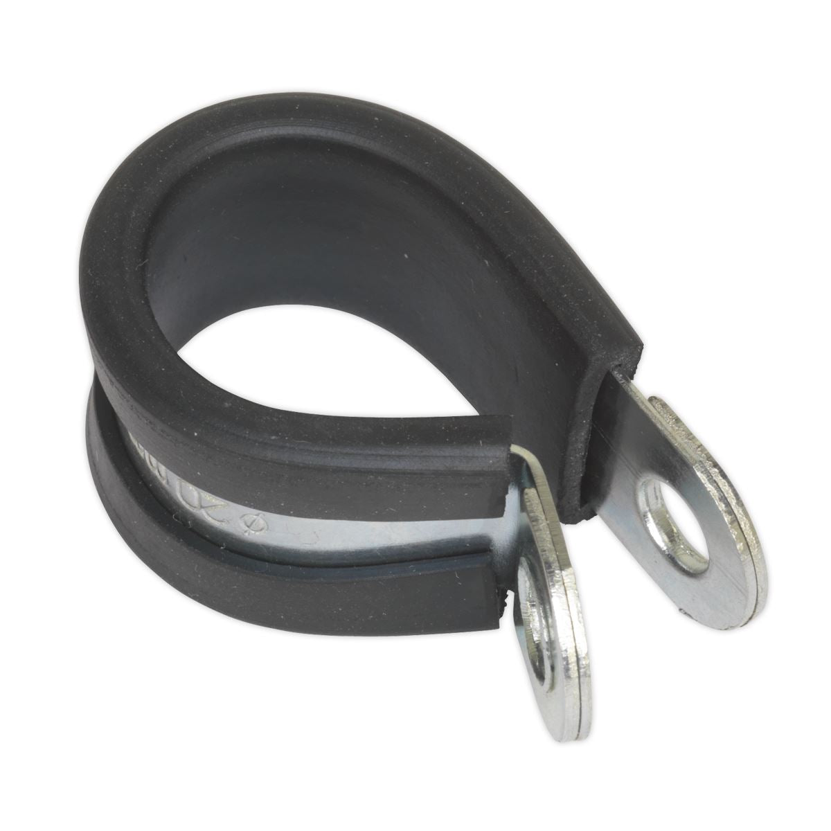 Sealey P-Clip Rubber Lined �21mm Pack of 25 PCJ21