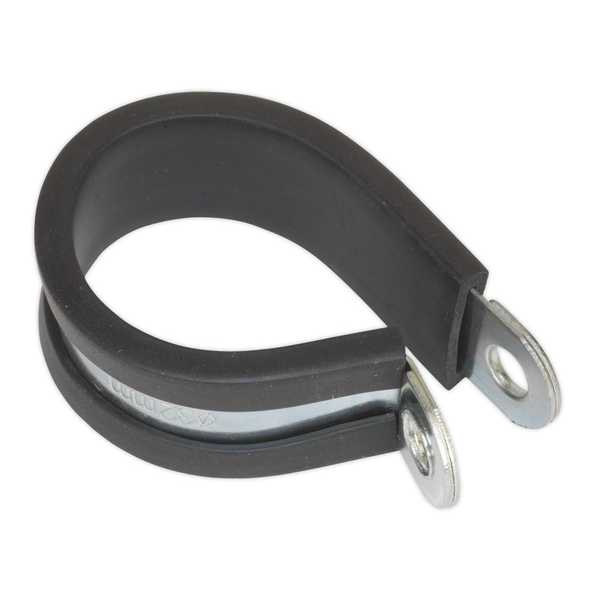 Sealey P-Clip Rubber Lined �35mm Pack of 25 PCJ35