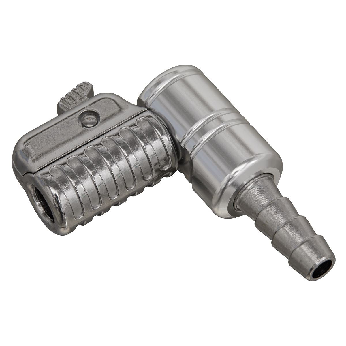 Sealey 90� Angled Swivel Tyre Inflator Clip-On Connector 8mm Bore PCL8A