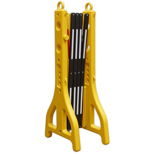 Sealey Folding Barrier 2500mm Plastic PFB2500