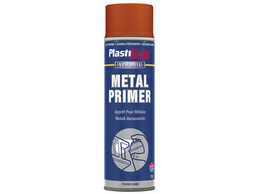PlastiKote Metal Primer Spray Red Oxide 400ml PKT10600