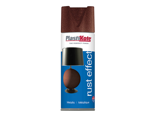 PlastiKote Metallic Spray Rust 400ml PKT117001