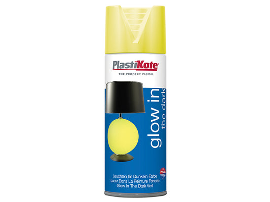 PlastiKote Glow in the Dark Spray Paint 400ml PKT117002