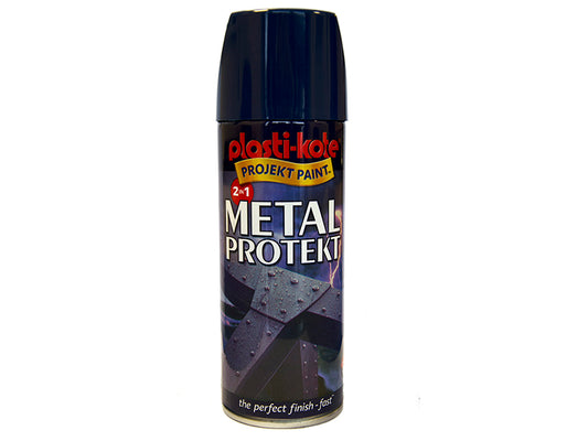 PlastiKote Metal Protekt Spray Royal Blue 400ml PKT1297