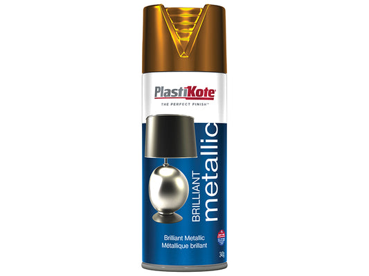 PlastiKote Brilliant Metallic Spray Copper 400ml PKT162