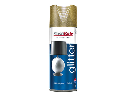 PlastiKote Glitter Effect Spray Gold 400ml PKT172