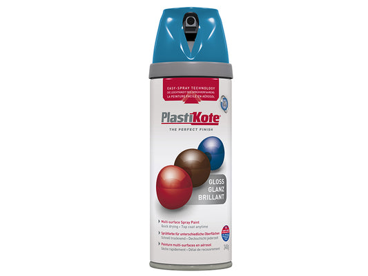 PlastiKote Twist & Spray Gloss Exotic Sea 400ml PKT21117